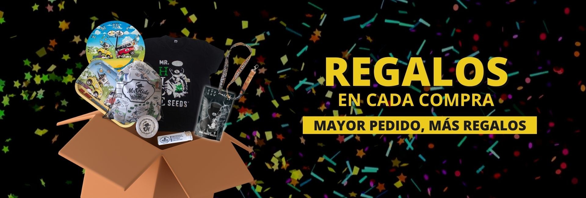 Regalos en cada pedido