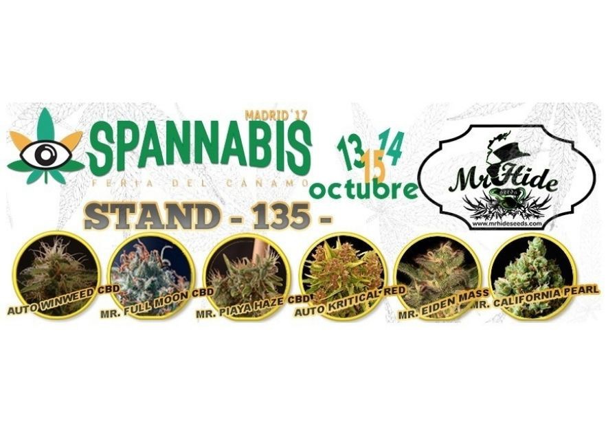 SPANNABIS MADRID 2017 - Mr. Hide Seeds®